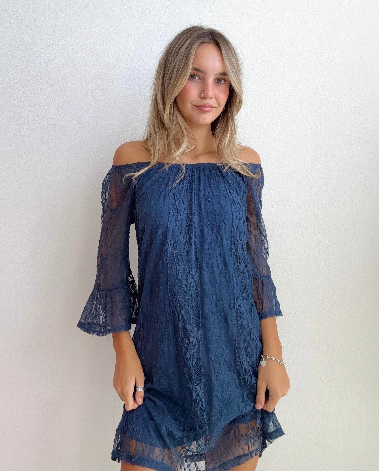 Mermaid Lagoon Halter Dress (Small)