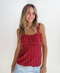 Cherry Pie Stripe Tank (Medium)