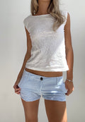 Nantucket Striped Picnic Shorts (Small)