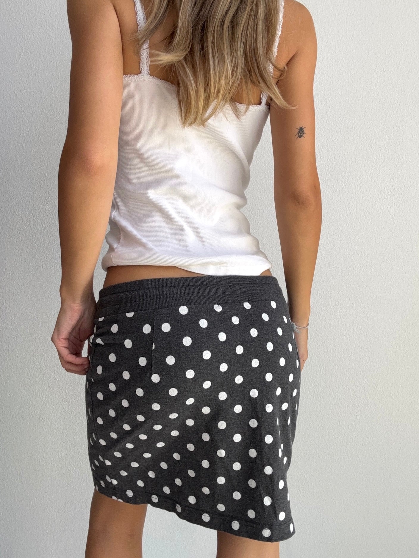 Polka Dot Mini Skirt (Small)