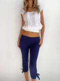 UGG Navy Capri Yoga Pants (Small)