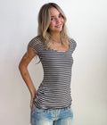 French Riviera Stripe Tee (Small)