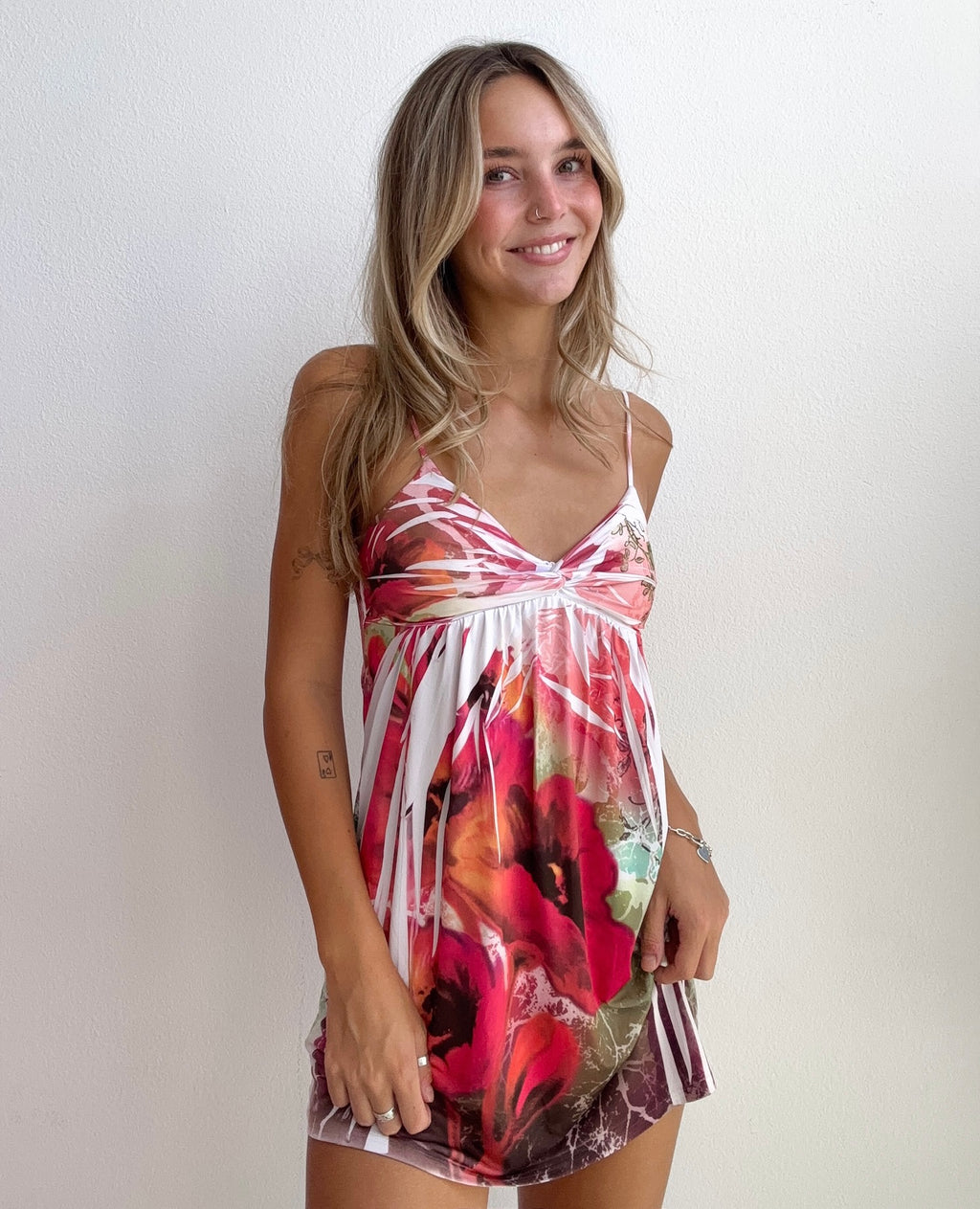 Painted Garden Babydoll Dress (Small)