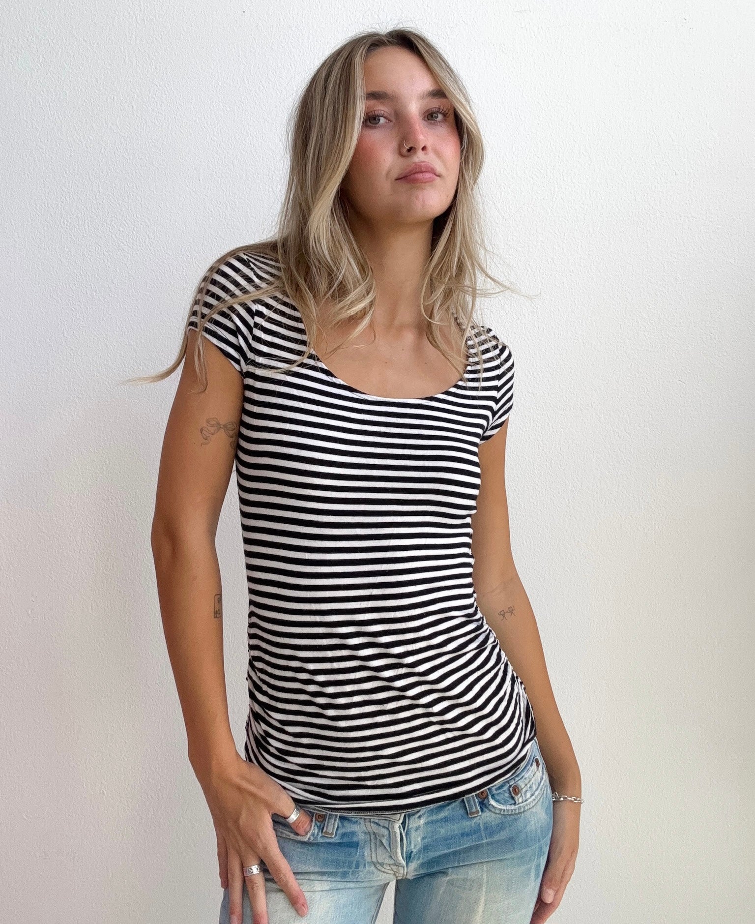 French Riviera Stripe Tee (Small)