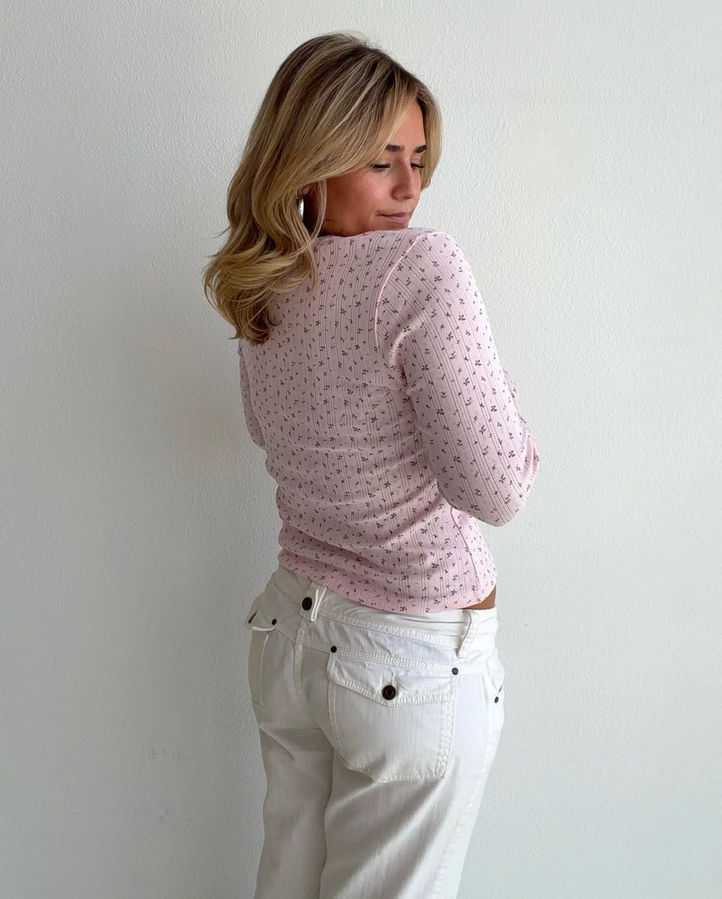Floral Longsleeve Top (Medium)