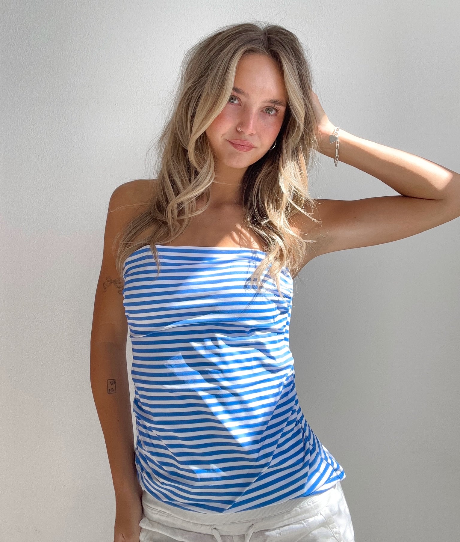 Sail Away With Me Tube Top (Small)