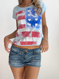 2000’s Denim Low Rise Shorties (XS)