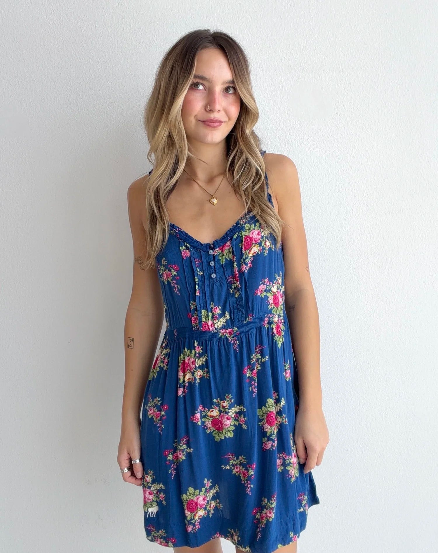 Abercrombie & Fitch Floral Dress (Small)