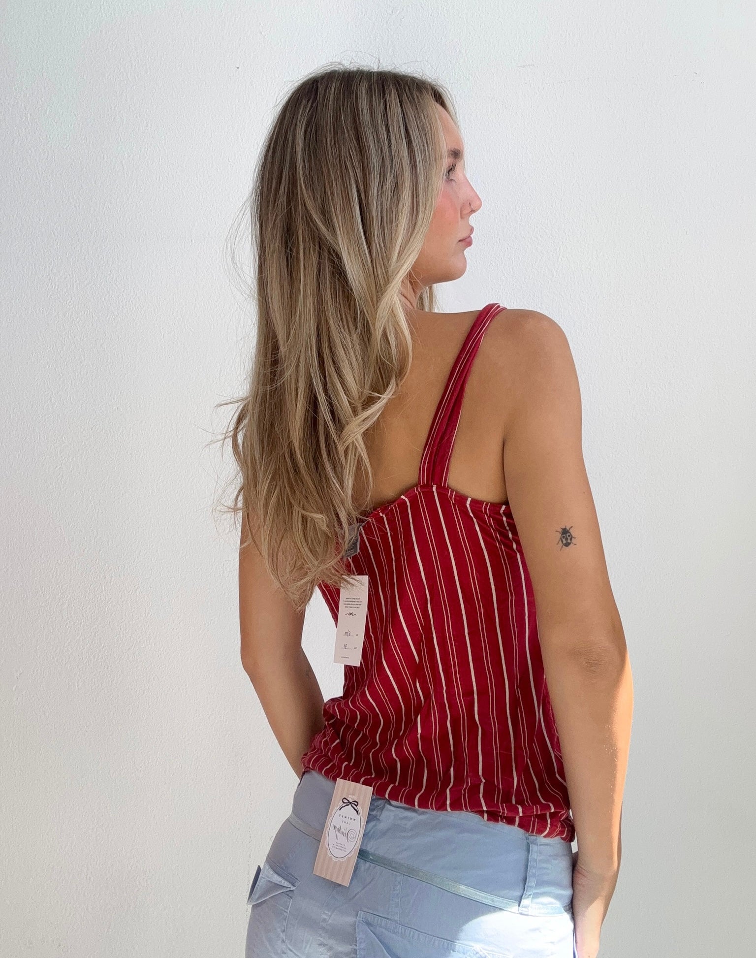 Cherry Pie Stripe Tank (Medium)
