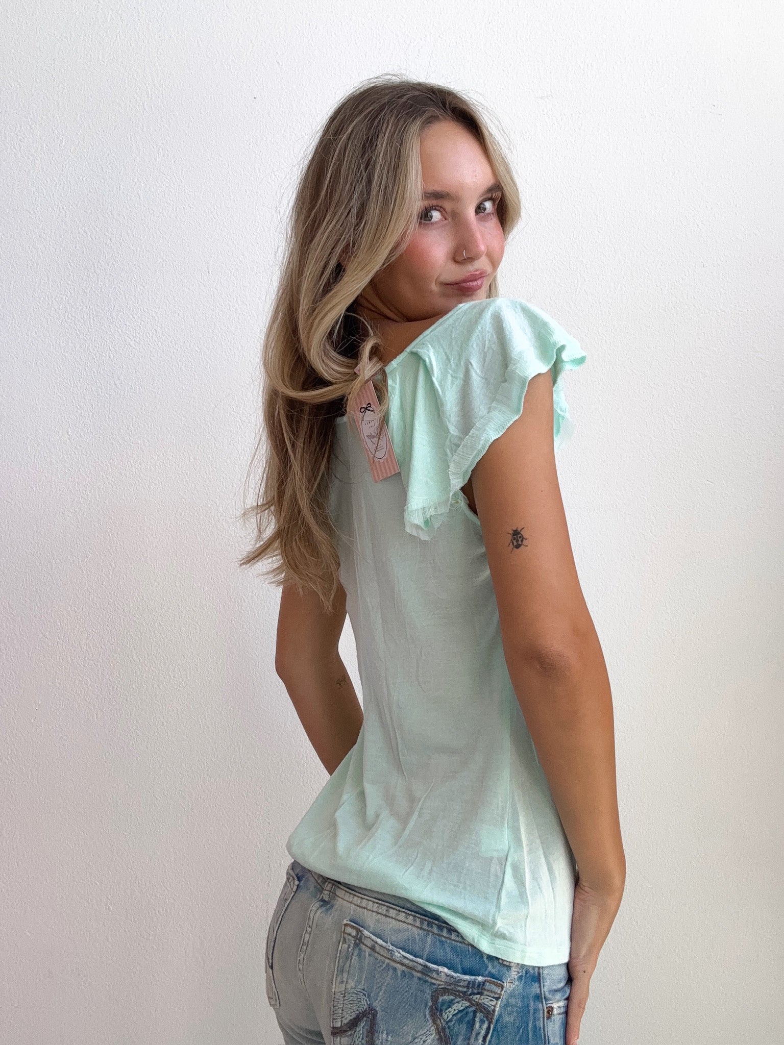 Seafoam Daydream Top (Medium)