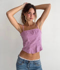 Vintage Plaid Top (Small)