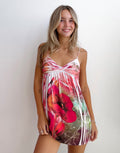 Painted Garden Babydoll Dress (Small)