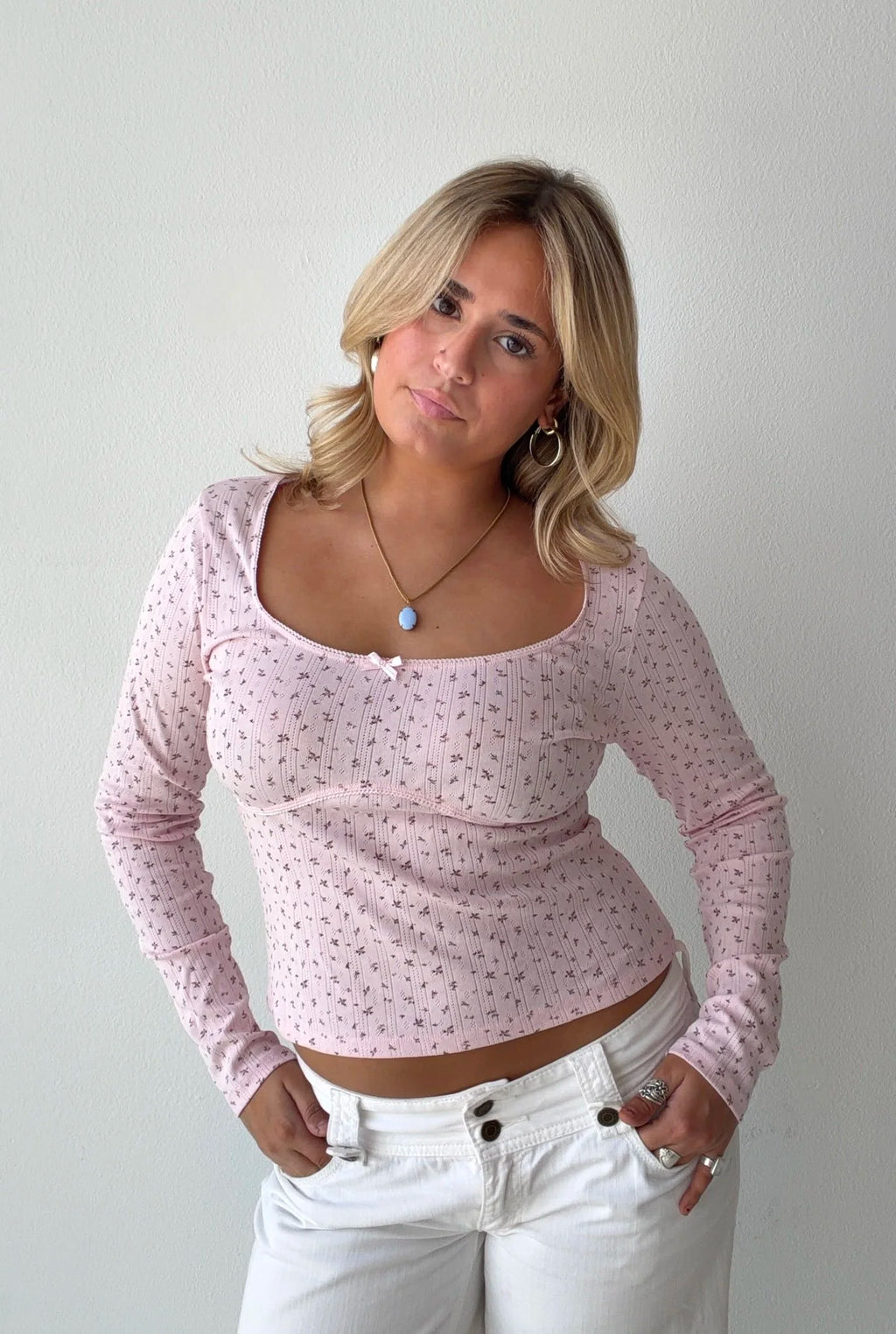 Floral Longsleeve Top (Medium)