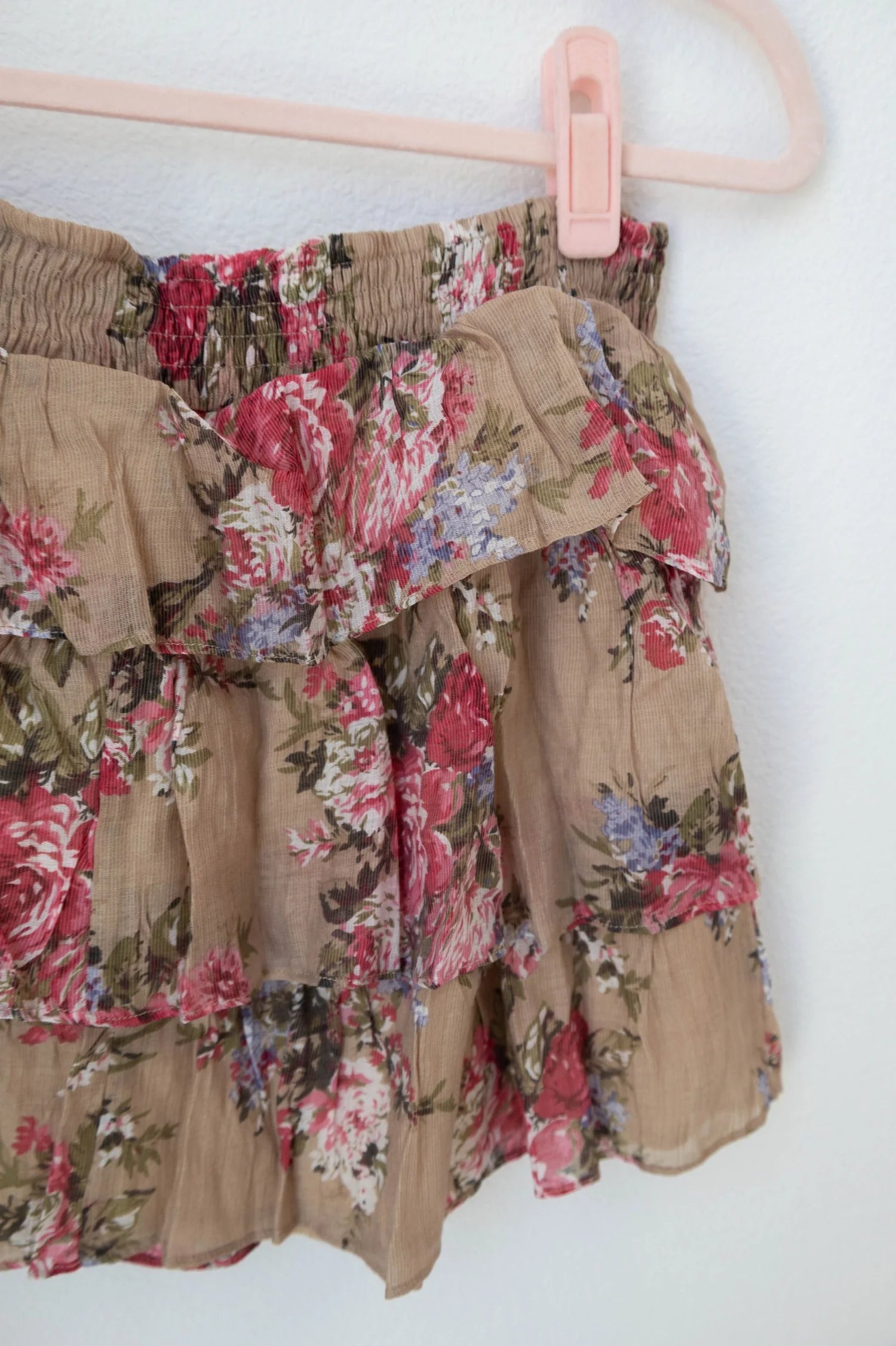 Vintage Brown Skirt (Small)