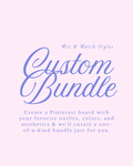 Custom Box - Pinterest Board Inspired