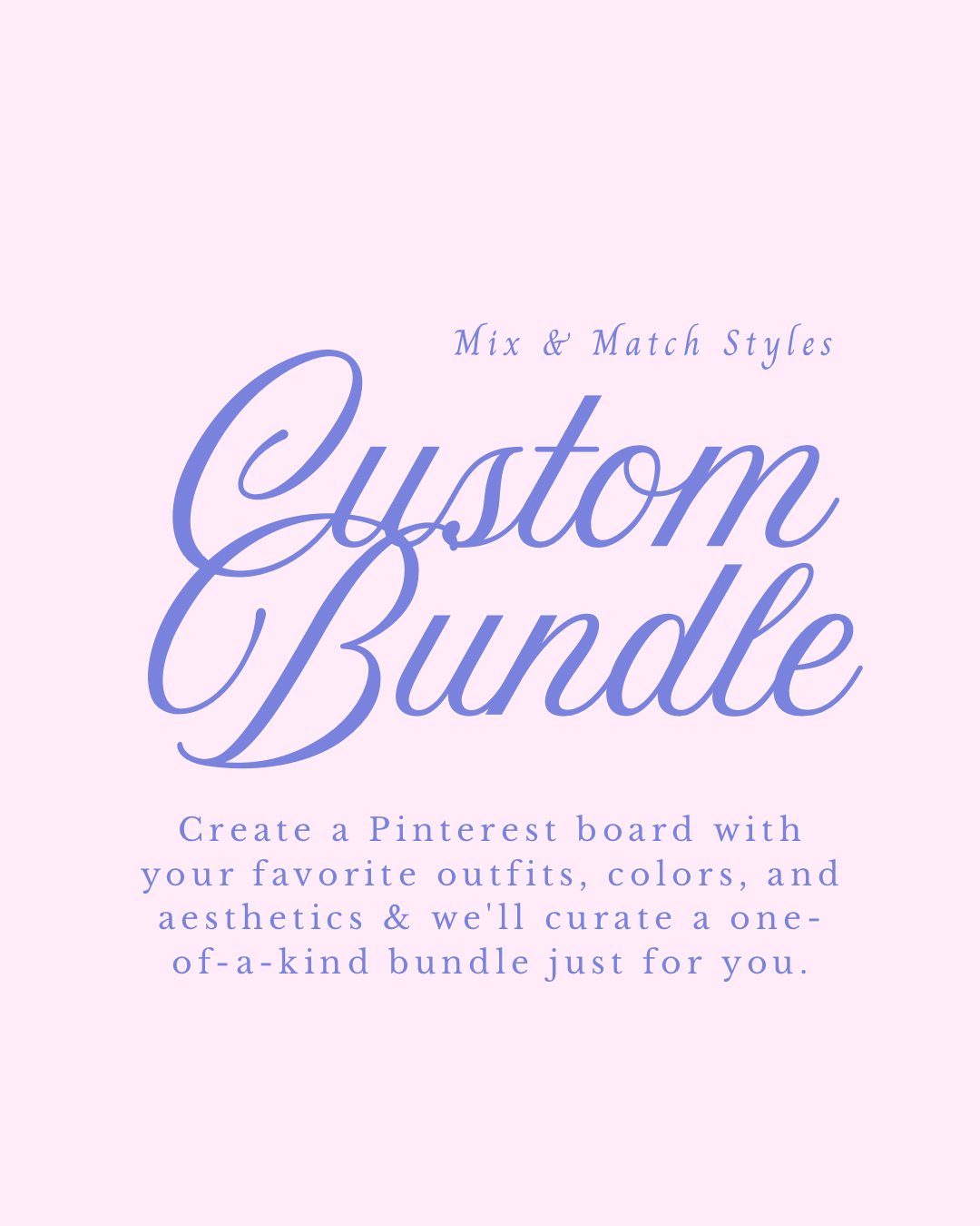Custom Box - Pinterest Board Inspired